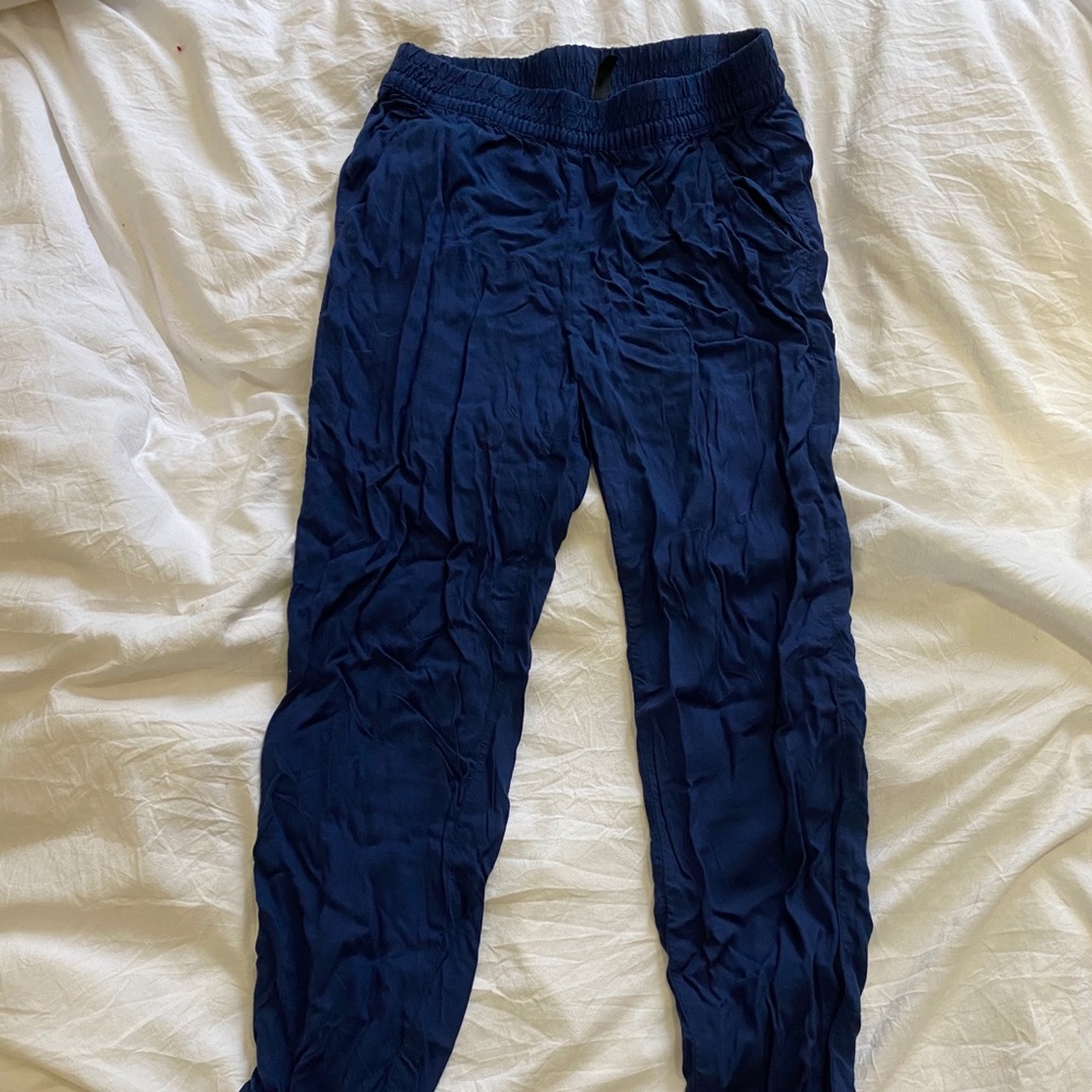 Blue joggers